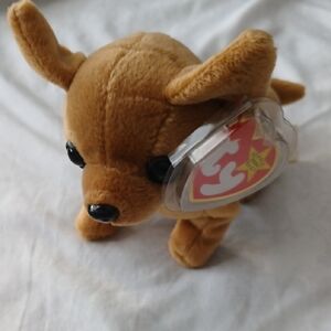 TY Beanie Babies Brown Dog Plush Toy